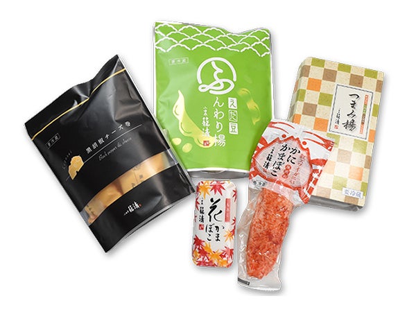 籠清のご自宅用秋のおつまみセット（もみじ）【通販限定】