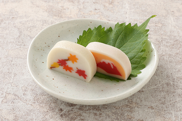 季節のかまぼこ2本入（もみじ・富士山蒲鉾）